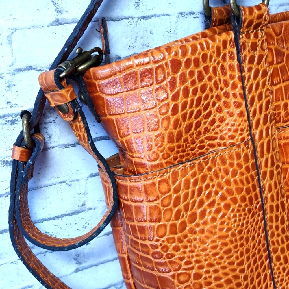 Patricia Nash Embossed Leather Tote - Picture 6 of 13